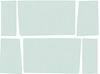 TF41058C 6-Piece Green Tint Side Window Glass Set 1955-57 Chevrolet 2-Door 150/210 Wagon - image 1