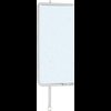 TF42200D Vent Glass Assembly 1955-57 2/4 Door Hardtop/Nomad Grey Custom Tint RH - image 2