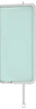 TF42203C Vent Glass Assembly 1955-57 2/4 Door Sedan/Wagon/Club Coupe/Sedan Delivery/Utility Green Tint LH - image 1