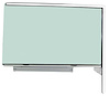 TF42210C Door Glass Assembly; 1955-57 2-Door Hardtop/Convertible RH Green Tint - image 1