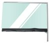 TF42211C Door Glass Assembly; 1955-57 2-Door Hardtop/Convertible LH Green Tint - image 2