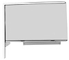 TF42211D Door Glass Assembly; 1955-57 2-Door Hardtop/Convertible LH Grey Custom Tint - image 1