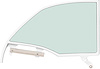 TF42232C Quarter Glass Assembly-1955-57 Chevrolet Convertible RH Green Tint - image 1
