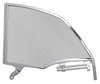TF42232D Quarter Glass Assembly-1955-57 Chevrolet Convertible RH Grey Custom Tint - image 3
