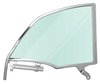 TF42233C Quarter Glass Assembly-1955-57 Chevrolet Convertible LH Green Tint - image 2