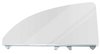 TF42235A Quarter Glass Assembly-1955-57 Chevrolet 2-Door Sedan/Club Coupe Clear LH - image 2