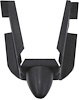 TF500295 1955-57 Chevrolet Full Size; Rear End Snubber Bracket; With Rubber Bumper - image 1