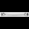 TF500309 1956 Chevrolet Bel Air, 150, 210; Chrome Rear Bumper; with welded Brackets; Smoothie; 1 Piece Design - image 2