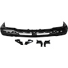 TK1252 Front Bumper; 2003-07 Silverado, 2002-06 Avalanche w/o Cladding; With Brackets; Black Paintable Finish - image 1