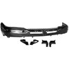 TK1252 Front Bumper; 2003-07 Silverado, 2002-06 Avalanche w/o Cladding; With Brackets; Black Paintable Finish - image 2