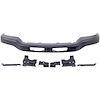 TK1254 Front Bumper; 2003-07 GMC Sierra 1500; With Brackets; Black Paintable Finish - image 1