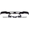 TK1254 Front Bumper; 2003-07 GMC Sierra 1500; With Brackets; Black Paintable Finish - image 2