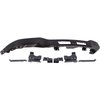 TK1254 Front Bumper; 2003-07 GMC Sierra 1500; With Brackets; Black Paintable Finish - image 3