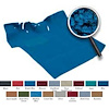 TK16108B4 1973-74 GM Standard Cab Pickup 4 Wheel Drive / Column Shift Blue Molded Loop Carpet Set - image 1
