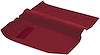 TK17154C1 1981-87 Chevy/GMC Standard Cab Pickup 2WD/Column Shift Carmine Molded Cutpile Carpet Set - image 1