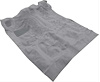 TK18125C0 1988-98 Chevy/GMC Extended Cab Pickup Medium Gray Molded Cutpile Carpet Set - image 1