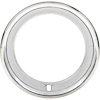 Stainless Steel Round Lip Trim Ring 15" x 7", Repro Wheel Only - image 1