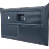 TL310602 Front Door Panels; 1977-80 Chevrolet/GMC Truck, Blazer, Jimmy, Suburban; Custom, Custom Deluxe, Cheyenne Style; Blue - image 2
