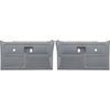 TL310603 Front Door Panels; 1977-80 Chevrolet/GMC Truck, Blazer, Jimmy, Suburban; Custom, Custom Deluxe, Cheyenne Style; Gray - image 2