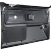 TL310603 Front Door Panels; 1977-80 Chevrolet/GMC Truck, Blazer, Jimmy, Suburban; Custom, Custom Deluxe, Cheyenne Style; Gray - image 3