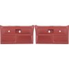 TL310604 Front Door Panels for 1977-1980 Chevy/GMC Trucks Blazer, Jimmy, Suburban [Red] - image 2