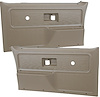 TL310605 Front Door Panels for 1977-80 Chevy/GMC Trucks, Blazer, Jimmy, Suburban [Saddle] - image 1