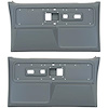 TL310703 Front Door Panels; 1977-80 Chevrolet/GMC Truck, Blazer, Jimmy, Suburban; Silverado; Gray - image 1