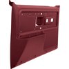 TL310704 Front Door Panels; 1977-80 Chevrolet/GMC Truck, Blazer, Jimmy, Suburban; Silverado; Red - image 3