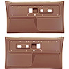 TL310705 Front Door Panels; 1977-80 Chevrolet/GMC Truck, Blazer, Jimmy, Suburban; Silverado; Saddle - image 1