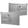 TL310803 Front Door Panels for 1981-91 Chevy/GMC Trucks, Blazer, Jimmy, Suburban [Gray] - image 1