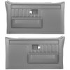 TL310803 Front Door Panels for 1981-91 Chevy/GMC Trucks, Blazer, Jimmy, Suburban [Gray] - image 2