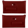 TL310804 Front Door Panels for 1981-91 Chevy/GMC Trucks, Blazer, Jimmy, Suburban [Red] - image 2