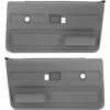 TL311503 Front Door Panels; 1973-76 Chevrolet/GMC Truck, Blazer, Jimmy, Suburban; Gray - image 2