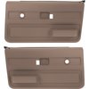 TL311505 Front Door Panels for 1973-76 Chevy/GMC Trucks, Blazer, Jimmy, Suburban [Saddle] - image 2