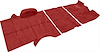 TN14102B1X 1967-72 Suburban Red Cargo Area; Loop Carpet; - image 1