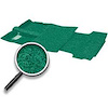 TN16250C1P 1980 Suburban 2 Wheel Drive with Column Shift Light Jade Green Passenger Area Cut Pile Carpet Set - image 1