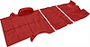 TN16254C3C 1976-79 Suburban 2WD w/ 4-Speed; Carmine; Complete Cutpile Carpet Set - image 1