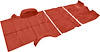 TN17158C1X 1983-89 Suburban Dark Maple Cargo Area Cut Pile Carpet - image 1