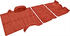TN17158C3P 1983-89 Suburban 2WD w/ 4-Speed; Dark Maple; Passenger Area Pile Carpet Set - image 1