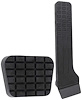 TPK6466 Brake And Accelerator Pedal Pad Kit for 1964-1966 Chevy/GMC Trucks, Suburban