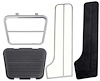 TPK9286 1967-68 Chevrolet/GMC Truck; Brake/Accelerator Pedal Kit; Deluxe; Automatic Transmission - image 1