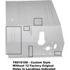 TR01610D Firewall Panel Kit for 1966-1977 Ford Bronco [Custom Style] - image 2