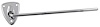 TR04144E 1973-79 Ford F150, F250, F350 Pickup Truck; Sun Visor Bracket; with Arm; Chrome; LH or RH - image 1