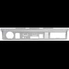 TR04320B 1966-77 Ford Bronco; Dash Panel Assembly; With DIN Radio Hole - image 2