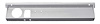 TR04320C 1966-77 Ford Bronco; Dash Panel Assembly; Blank Panel; For Customization - image 1