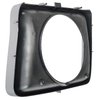 TR13064DL 1978-79 Ford F-Series Truck, 1978 Bronco; Headlamp Bezel; Round Opening; Argent Silver With Dark Accent; LH; - image 2