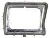 TR13064FL 1978-79 Ford F-Series Truck/Bronco; Rectangular Headlight Door; Chrome; LH Driver Side - image 3
