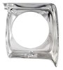 TR13064GR 1967-69 Ford F100, F250, F350 Pickup Truck; Headlamp Bezel; RH Passenger Side; Anodized Aluminum - image 2