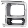 TR13064SL 1980-86 Ford F-Series Truck/Bronco; Headlamp Bezel; LH; Chrome / Dark Argent - image 2