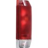 TR13450V 1987-89 Ford F150, F250, F350, Bronco; Tail Lamp Lens; RH Passenger Side - image 2